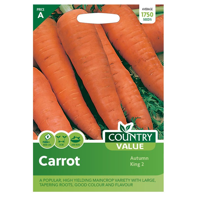 Country Value Carrot Autumn King 2 Seeds