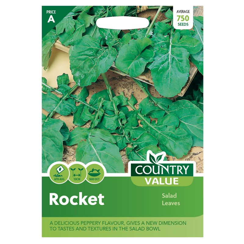 Country Value Rocket Salad Leaves Seeds