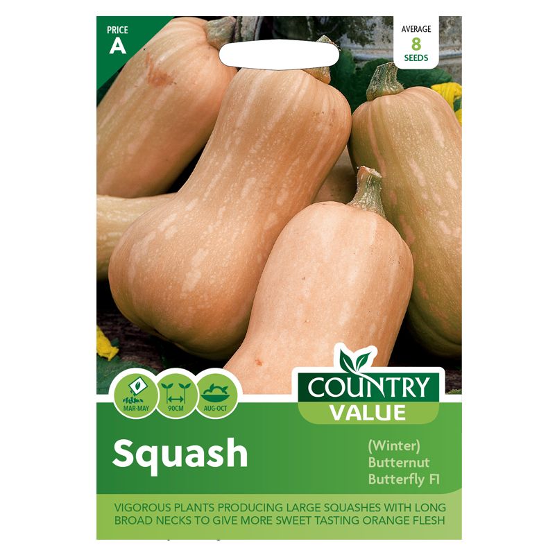 Country Value Squash Winter Butternut Seeds