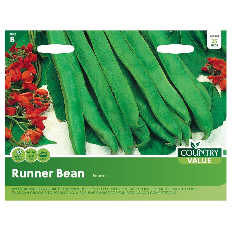 Country Value Runner Bean Enorma Seeds