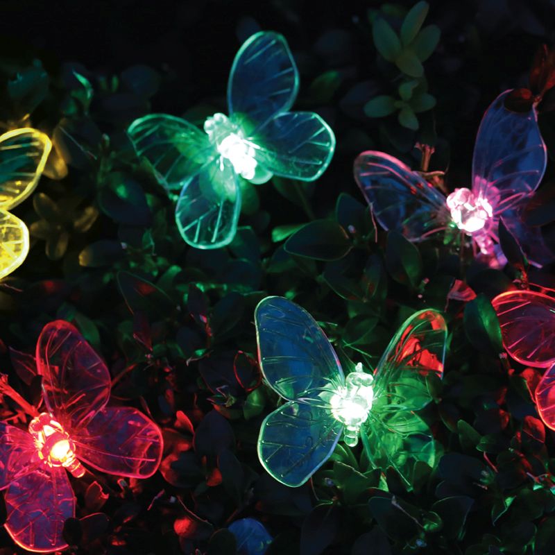 10 Butterfly Solar Lights