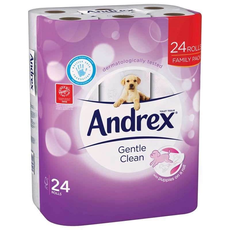 Andrex Puppies 24 Toilet Roll