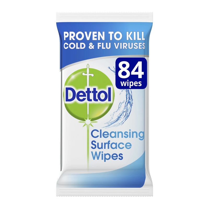 Dettol Cleansing Surface Wipes 84 Pack