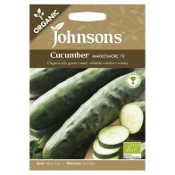 See more information about the Johnsons Organic Cucumber Marketmore 70 Seeds