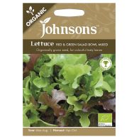 See more information about the Johnsons Organic Lettuce Red & Green Salad Bowl Seeds