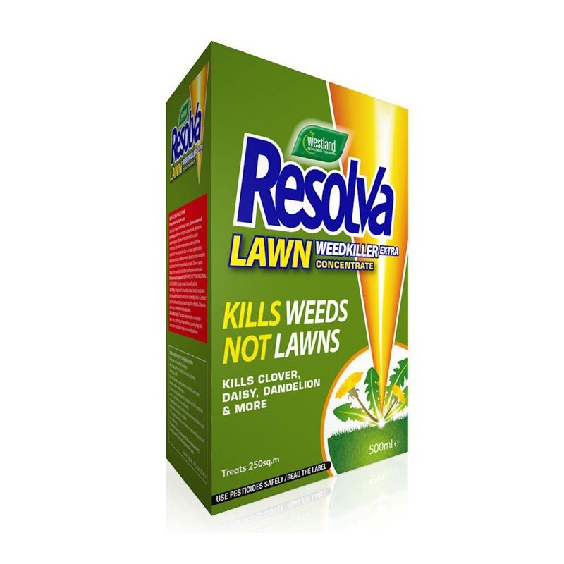 Westland Resolva Lawn Weedkiller Extra Concentrate - 500ml