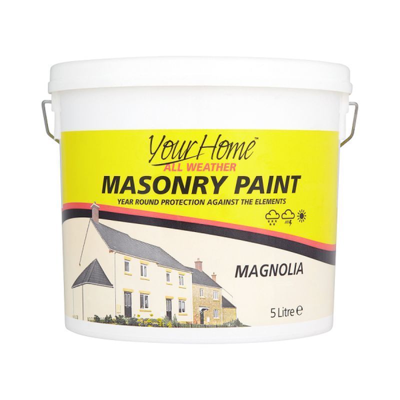 Your Home 5 Litre Masonry Paint - Magnolia