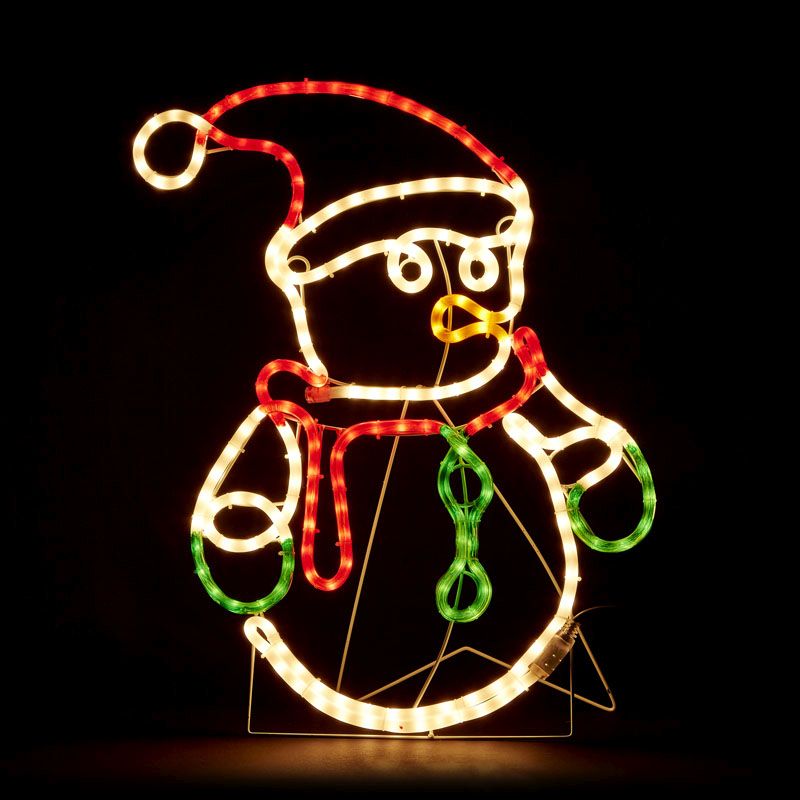 Snowman LED Christmas Rope Light