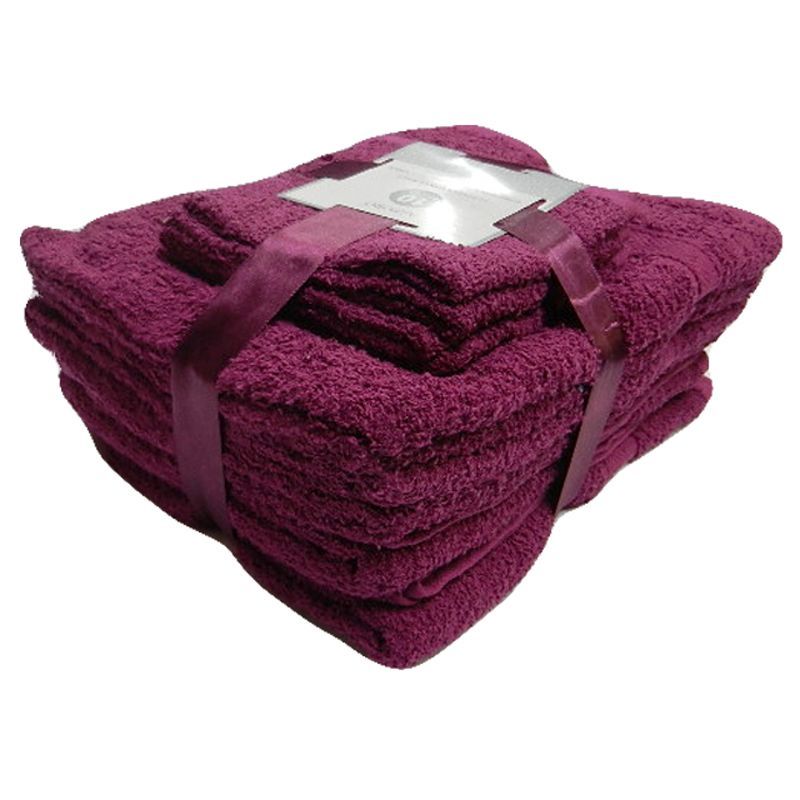 Toronto Towel Bale 10 Piece Set - Raspberry