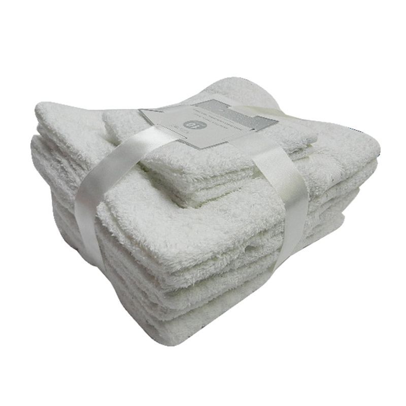 Toronto Bath Towel 10 Piece Bale Set - White