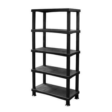See more information about the Shelving Unit 5 Tier 175cm - Black by Premier