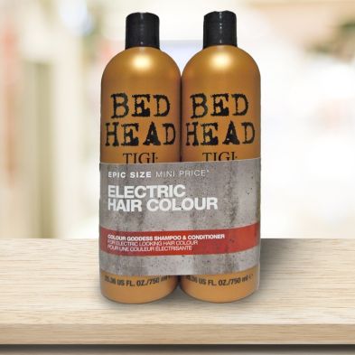 See more information about the TIGI Bed Head Colour Goddess Twin Pack (2x 750ml)