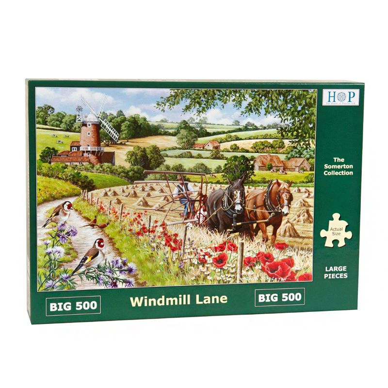 House Of Puzzles Jigsaw Windmill Lane 500 Big Pieces
