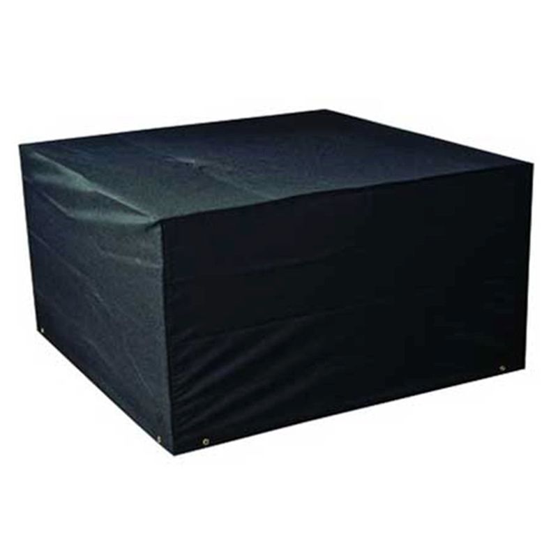 Bosmere Modular Extra Large 4 Seater Cube Set Cover Black 