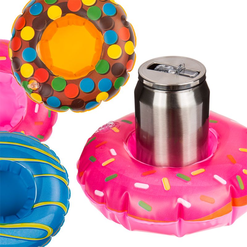 Donut Inflatable Can Holder