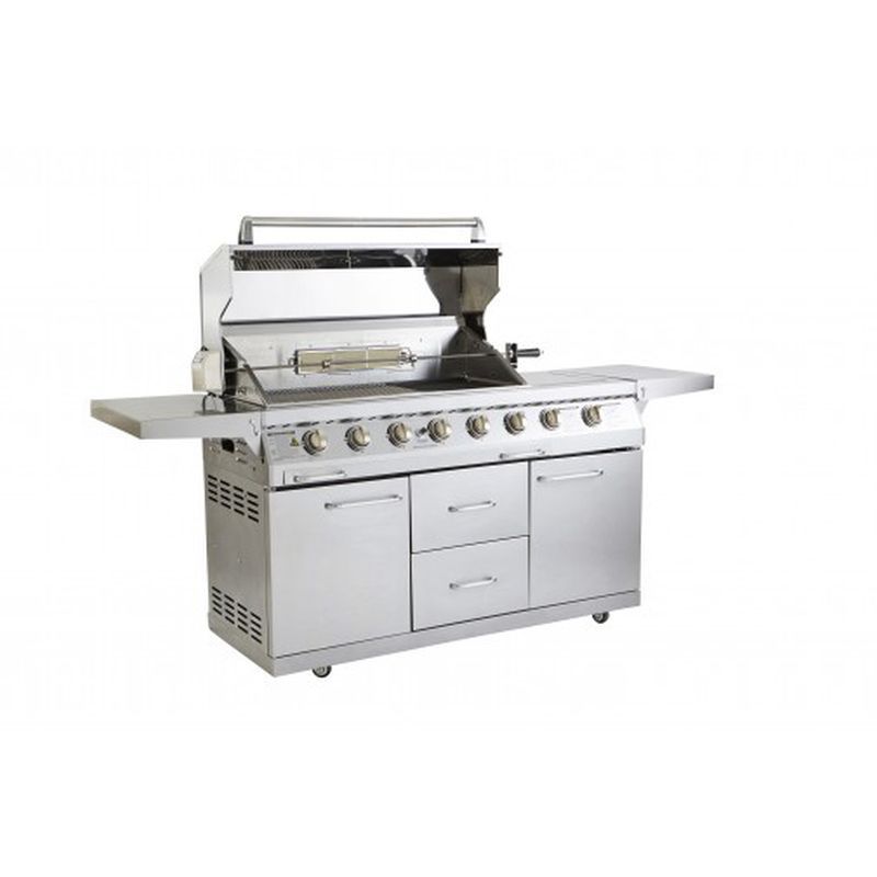 6 Burner Signature Gas Barbeque Stainless Steel