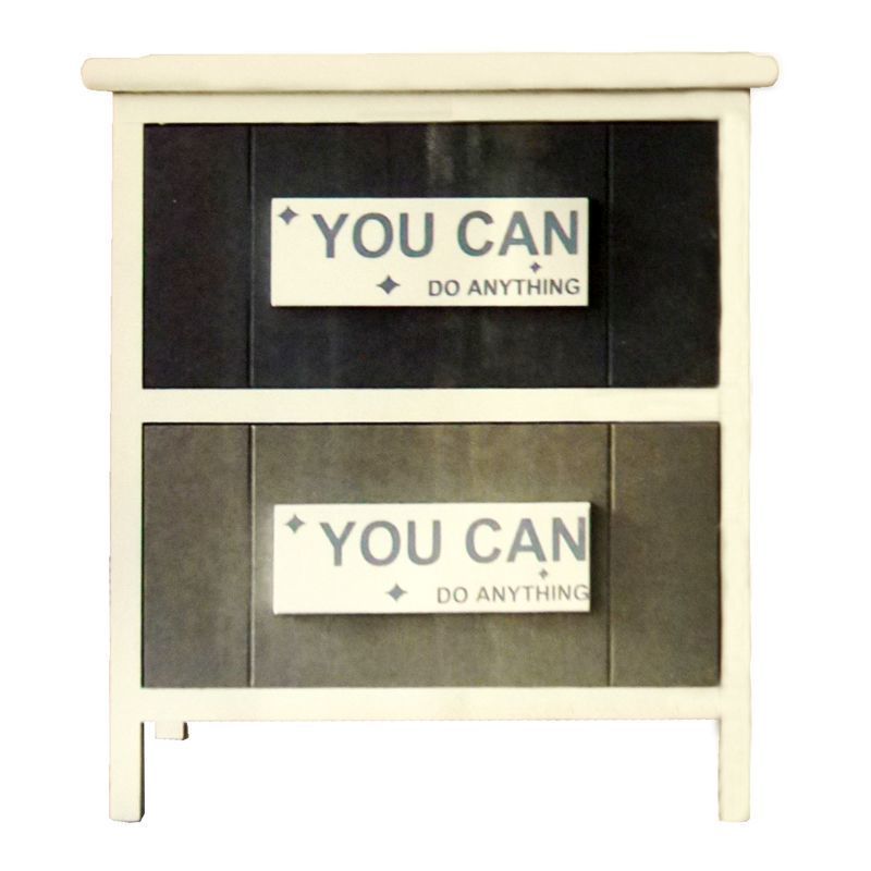 Olivia 2 Drawer Cabinet 36x28x38cm