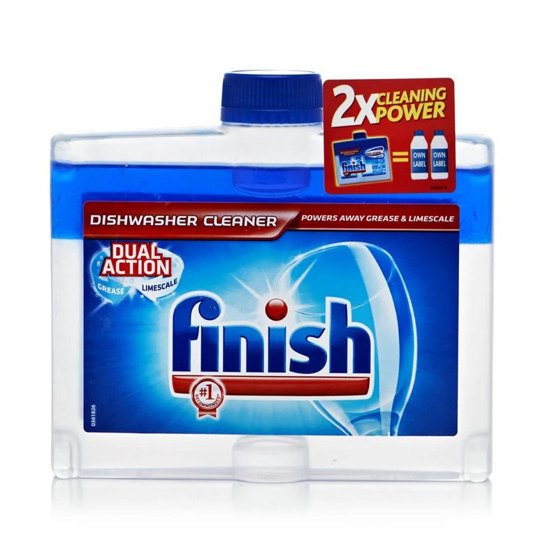 Finish Dishwasher Cleaner Dual Action 250ml