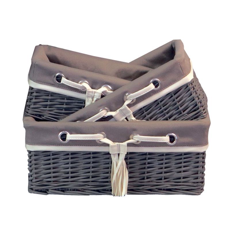 X-Small Brown Willow Basket