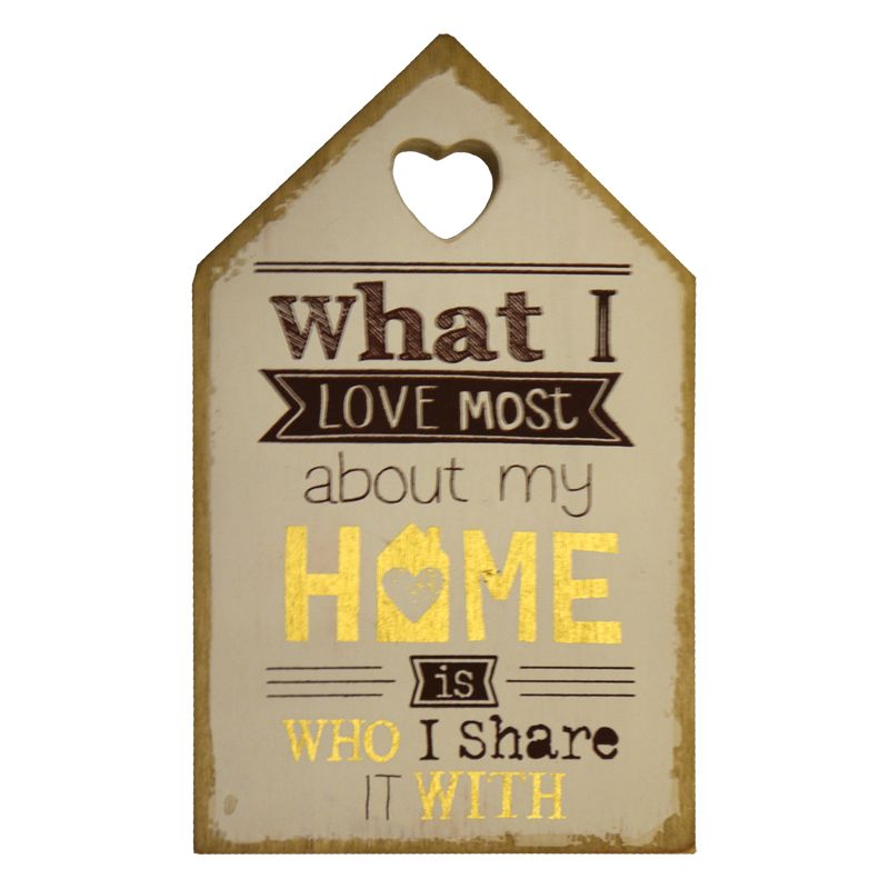 My Home House Plaque
