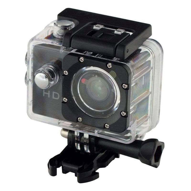 Adventure Pro Waterproof Action Photo & Video Camera 2" LCD
