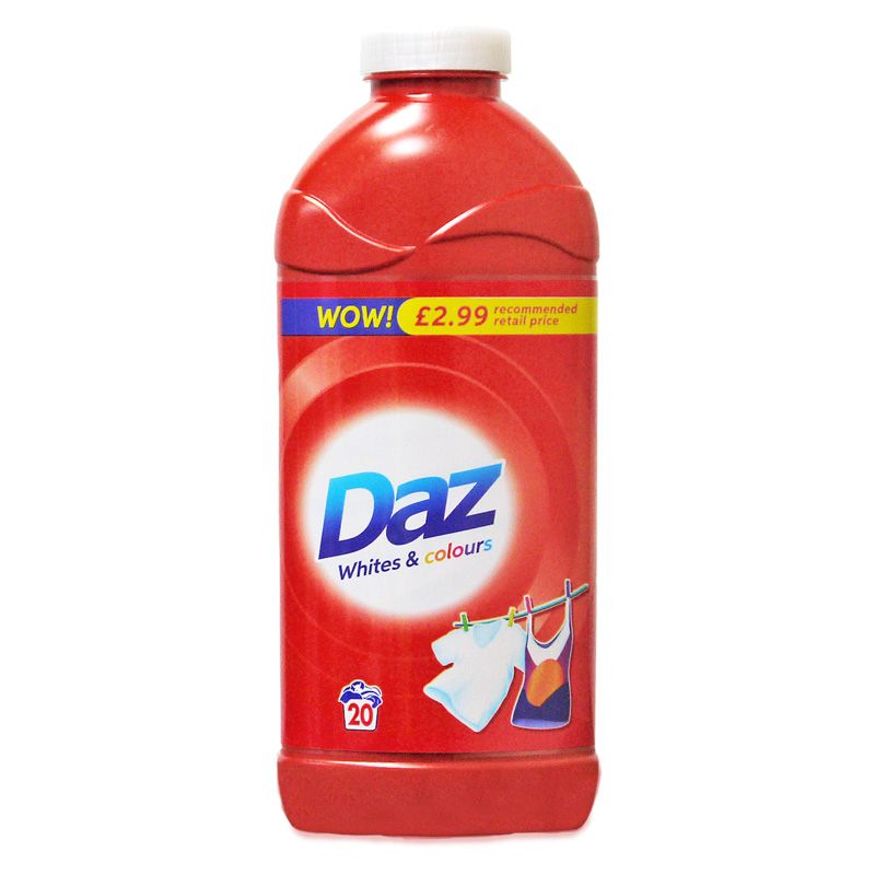 Daz Liquid Whites & Colours 20 Wash 1L