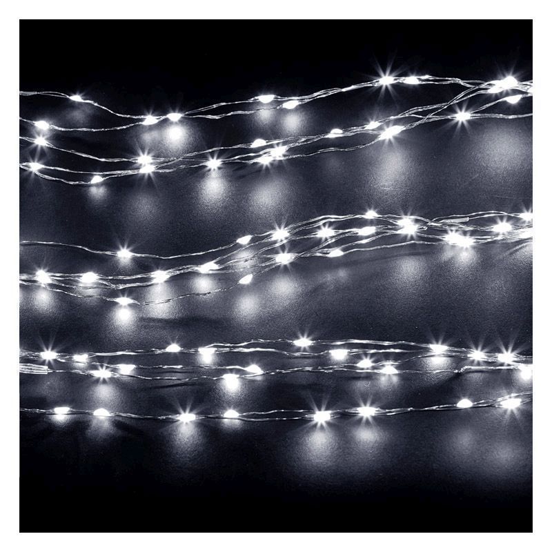 Christmas Tree Fairy Lights White Indoor 80 LED - 4.3m by Astralis