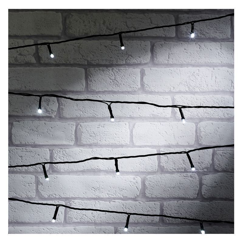 Fairy Christmas Lights Multifunction White Outdoor 50 LED - 3.68m by Astralis