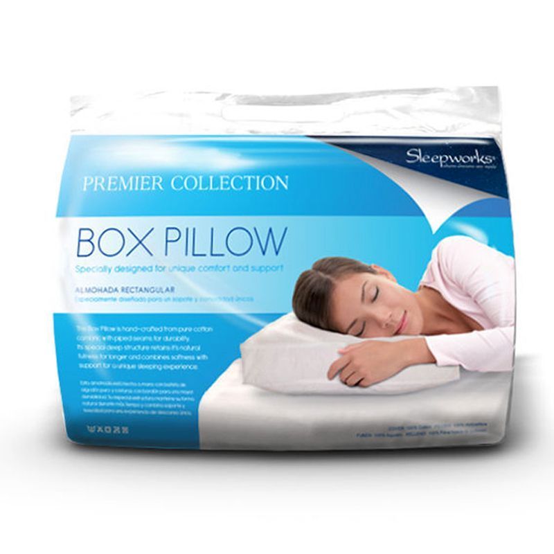 Sleepworks Hollow Fibre Box Pillow