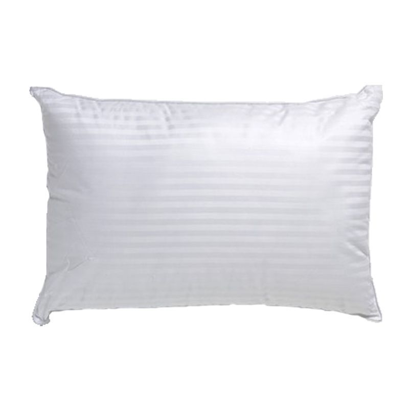 Sleepworks Hotel Satin Stripe Cotton Percale Pillow