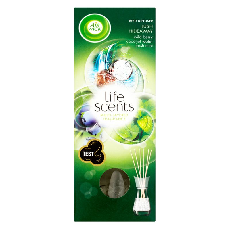 Airwick Life Scents Lush Hideaway Reed Diffuser 30ml
