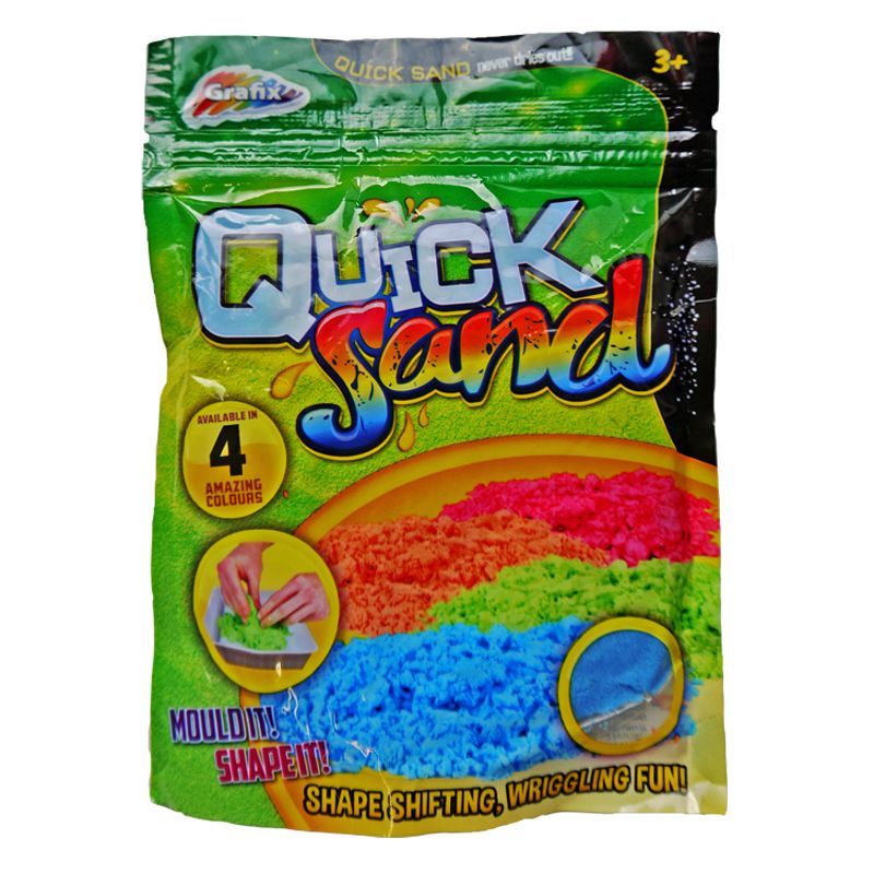 Magic Never Drying Quick Sand Refill Pack Play Toy - Blue