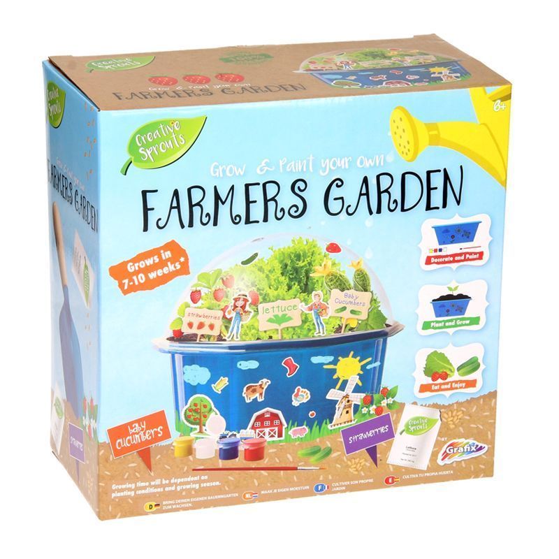 Grow An Decorate Your Own Farmers Garden Kit