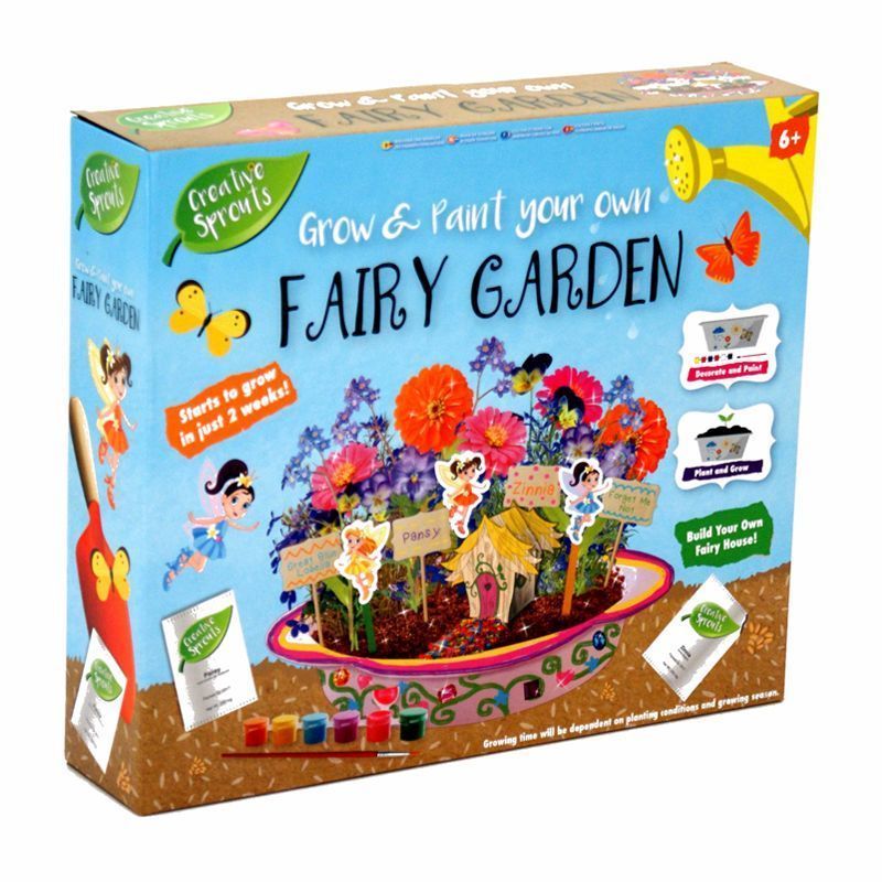 Grow And Decorate Your Own Fairy Garden Kit