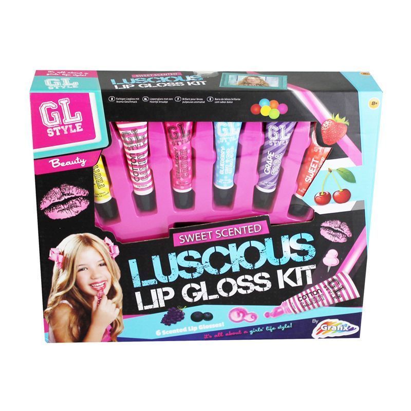 Grafix Girls Life Style Sweet Scented Luscious Lip Gloss Kit