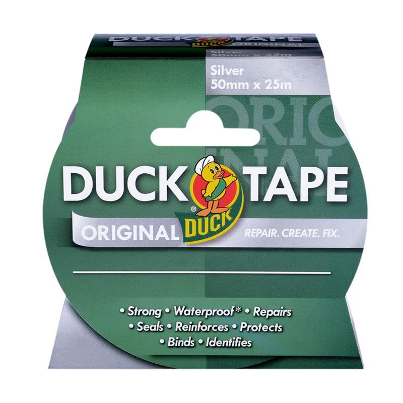 Silver Duck Tape (50mm x 25m)