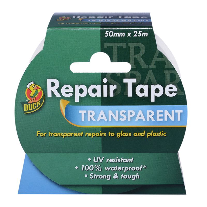Duck Transparent Repair Tape (50mm x 25m)
