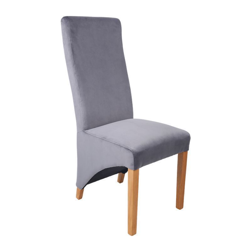 Baxter Grey Velvet Chair