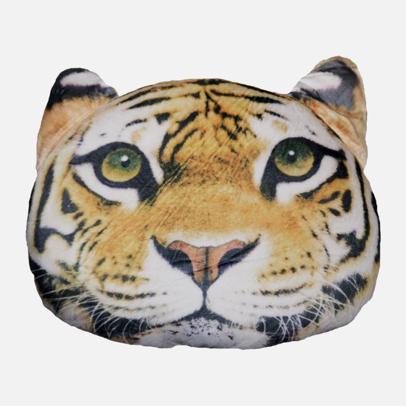 32cm Animal Plush Pillow - Tiger