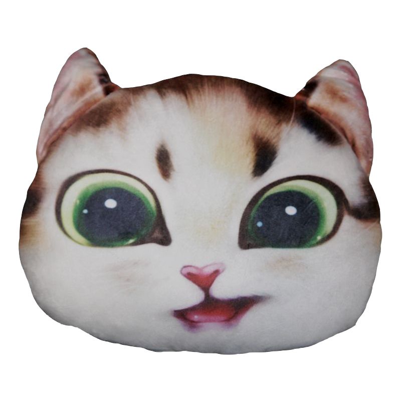 32cm Animal Plush Pillow - Ginger Cat