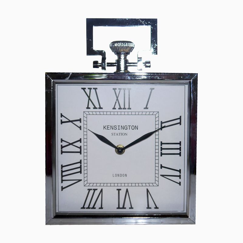 Metal Clock - 20 x 20 x 5.5cm