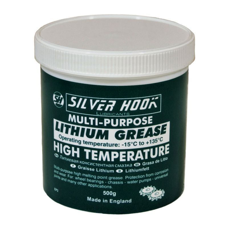 Silver Hook Multi-Purpose Lithium Grease 500g
