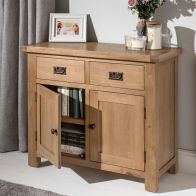 See more information about the Cotswold Sideboard Oak 2 Door 2 Drawer