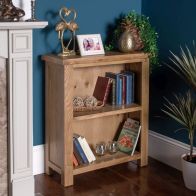 See more information about the Cotswold Oak Bookcase Natural 2 Shelves