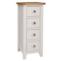 See more information about the Elsing Pine 4 Drawer Narrow Chest