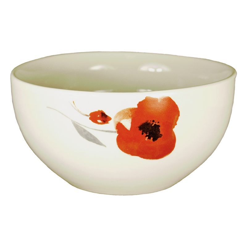 Red Floral Bowl