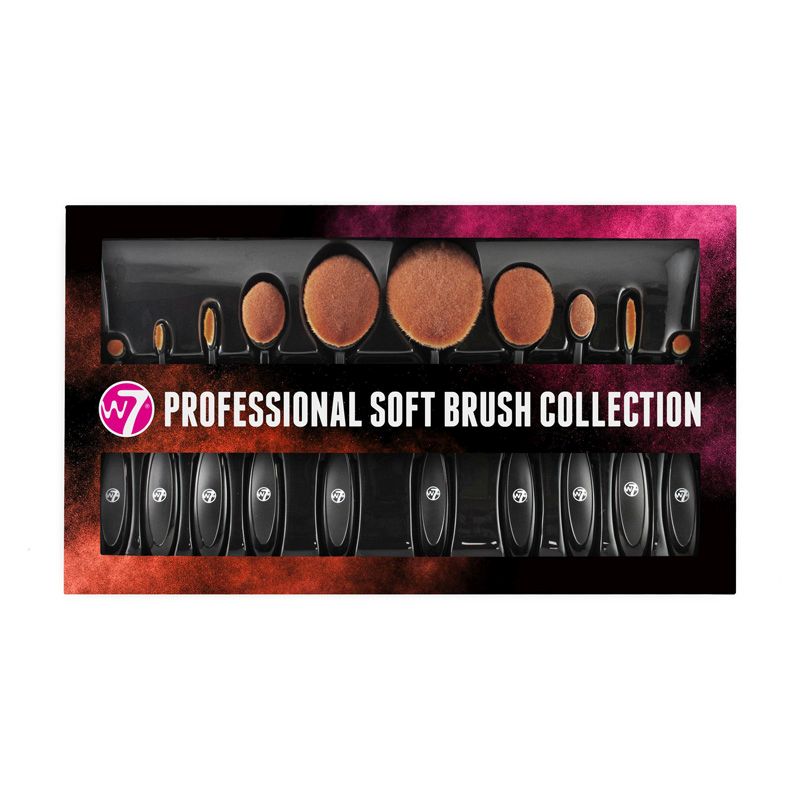 W7 Professional Soft Brush 10 Piece Collection