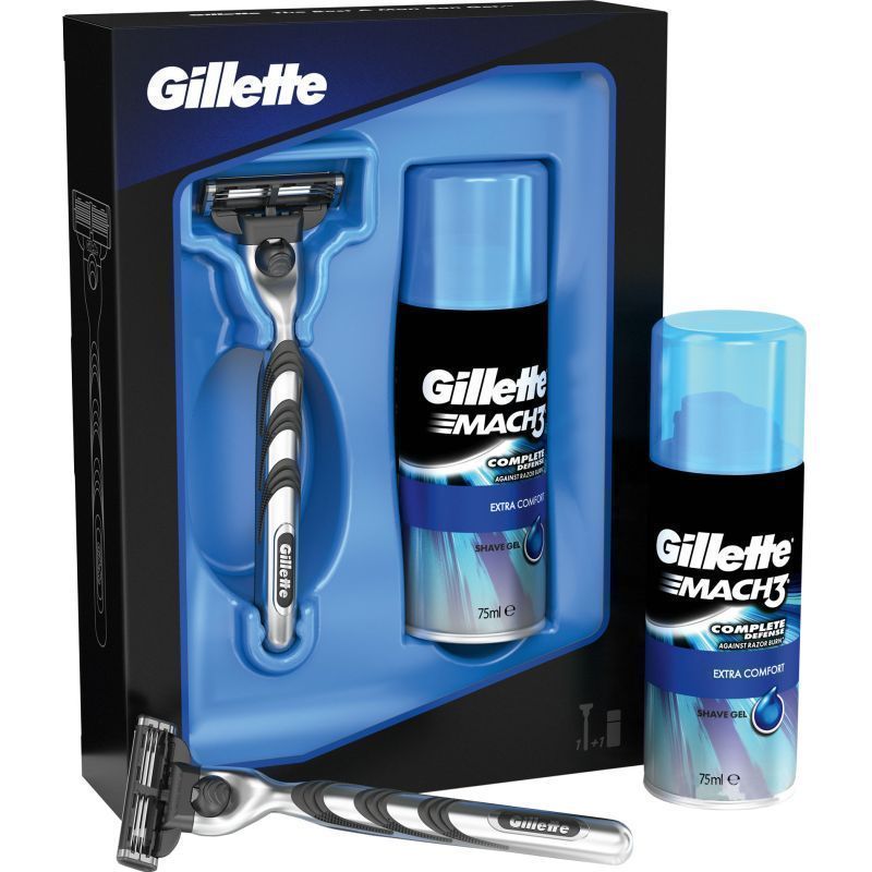 Gillette Mach 3 Gel Gift Set 75ml