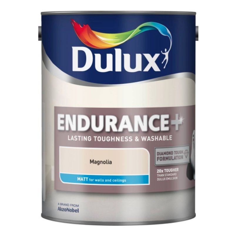 Dulux Magnolia Matt 5L Endurance Paint