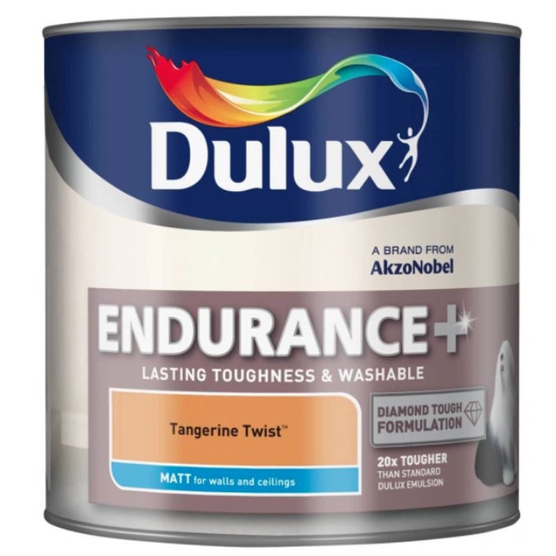 Dulux Tangerine Twist Matt 2.5L Endurance Paint